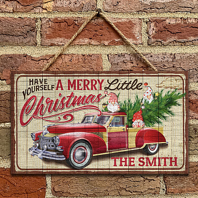 Wooden Door Sign