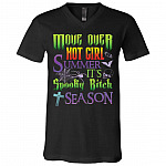 Move Over Hot Girl Tshirt, Black, V-Neck T-Shirt Move Over Hot Girl Tshirt, Black, V-Neck T-Shirt