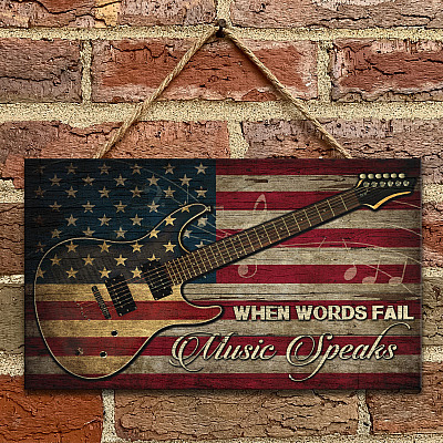 Wooden Door Sign