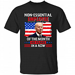 Non-Essential Tshirt, Black, Unisex T-Shirt