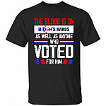 blood nua, Black, Unisex T-Shirt