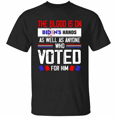 blood nua, Black, Unisex T-Shirt
