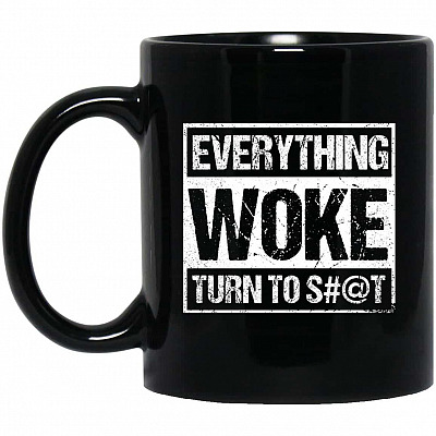 11 oz. Black Mug