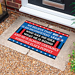 4KT. We Believe That Biden Is (doormat) Doormat mockup 10