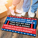 4KT. We Believe That Biden Is (doormat) Doormat mockup 6