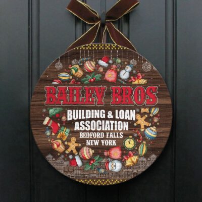 Wooden Door Sign