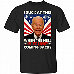 I Suck At This Tshirt, Black, Unisex T-Shirt