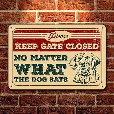 Metal Sign