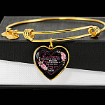 The Sweetest Time Of The Day Is When You Pray Heart Pendant Necklace