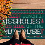 3O. Jolliest Bunch Doormat Doormat mockup 7