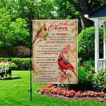 6KNG. Letter heaven(7) 30x40 Garden Flag Mockup 2