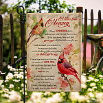 6KNG. Letter heaven(7) 30x40 Garden Flag Mockup 6