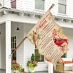 6KNG. Letter heaven(7) 30x40 House Flag Mockup 7