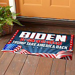 5BN. Resign In Disgrace Doormat mockup 1