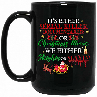15 oz. Black Mug