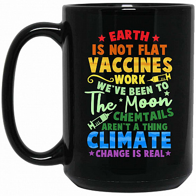 15 oz. Black Mug