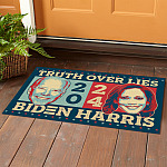 8Th. Truth Over Lies Biden Harris Doormat Doormat mockup 1