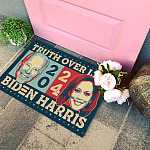 8Th. Truth Over Lies Biden Harris Doormat Doormat mockup 4