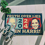 8Th. Truth Over Lies Biden Harris Doormat Doormat mockup 5
