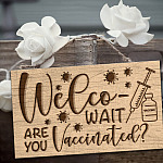 3KT. Welco- Wait Are You Vaccinated Doorsign Mockup 3