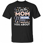 mom, Black, Unisex T-Shirt mom, Black, Unisex T-Shirt