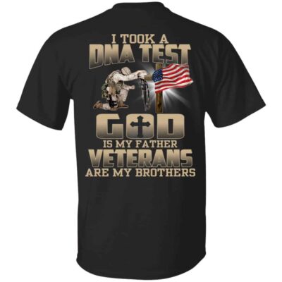 I Took A DNA test back t, Black, Unisex T-Shirt