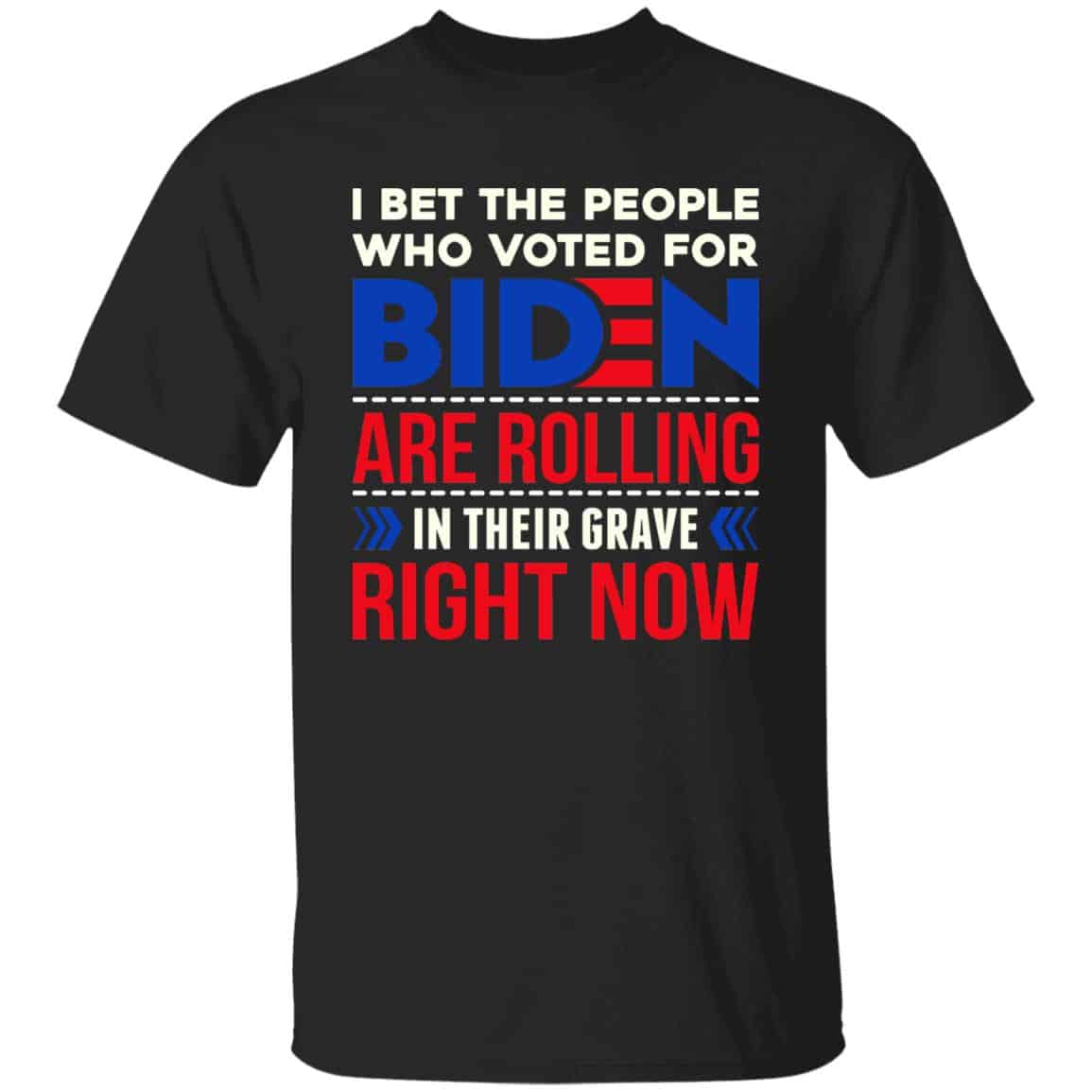I Bet The People tshirt, Black, Unisex T-Shirt