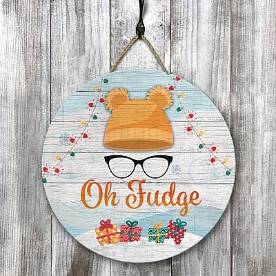 Wooden Door Sign