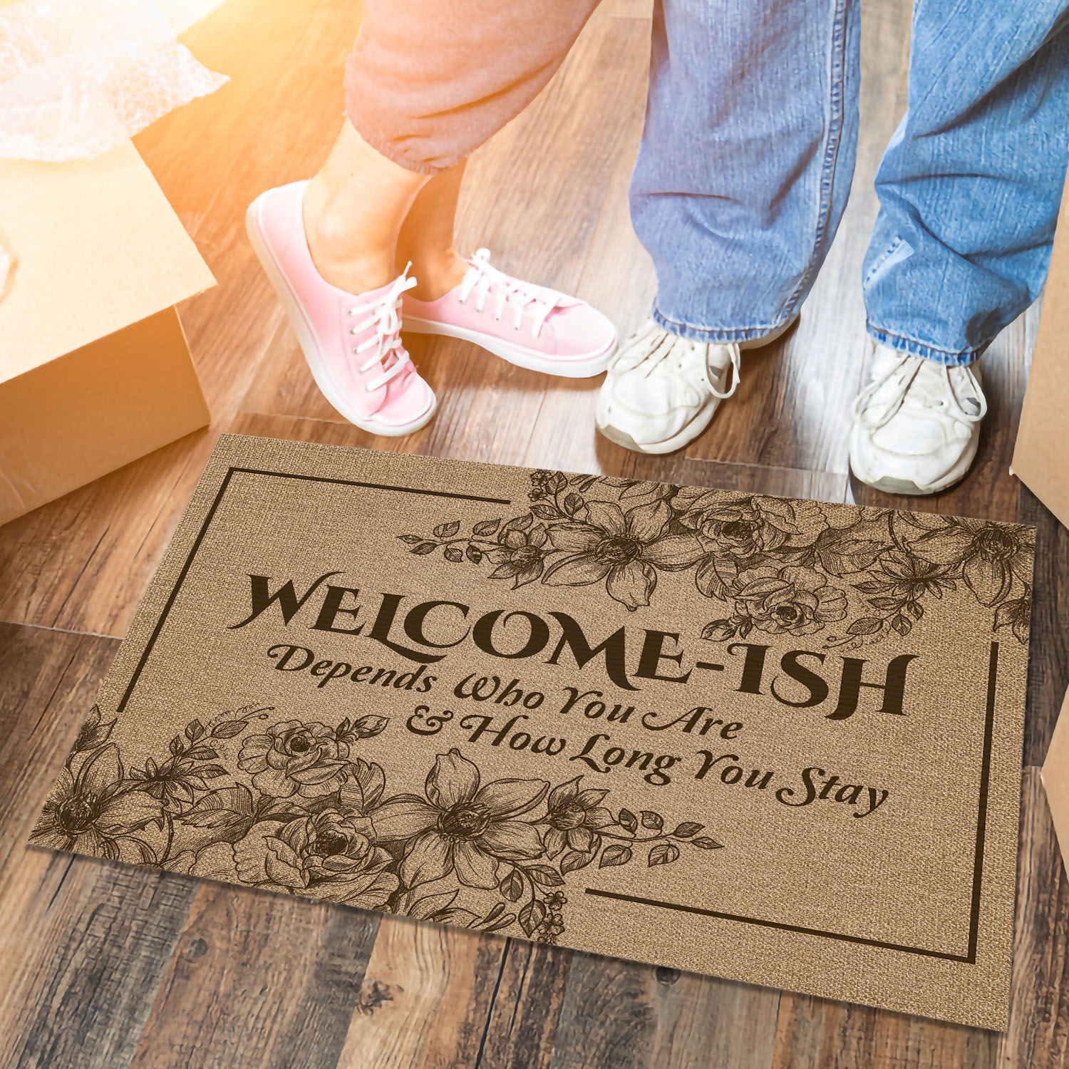 36 HG. Welcome-ish doormat(5) Doormat mockup 6