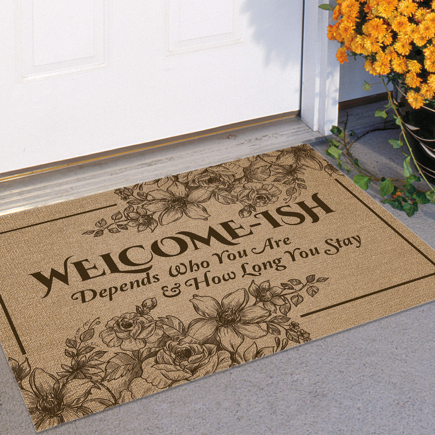 36 HG. Welcome-ish doormat(5) Doormat mockup 11