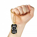I Don't Need Therapy I Just Need To Play Video Games Dog Tag Necklace - Video Gaming Gamer Controller Necklace Gift