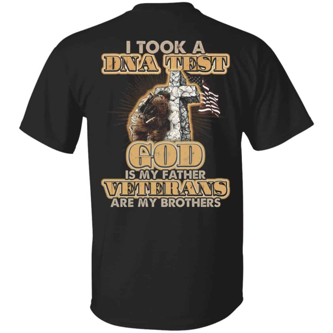 I Took A DNA Test God Is My FathShirt, Black, Unisex T-Shirt