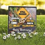Still Married A Marriage With Some Miles Is Something Worth Celebrating Interlocking Hearts Pendant Necklace