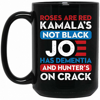 15 oz. Black Mug