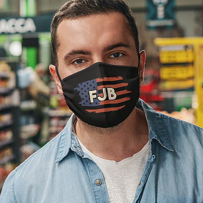 FJB Pro America Anti Biden Washable Reusable Custom Printed Cloth Face Mask Cover