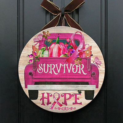 Wooden Door Sign