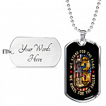 Never Forget 13 Fallen Soldiers Dog Tag Necklace - We Stand For The Flag Kneel For The Fallen 13 Heroes Dog Tag Necklace