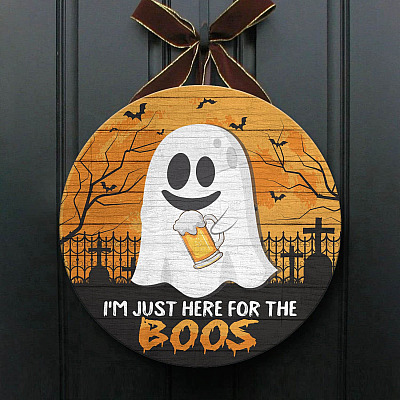 Wooden Door Sign