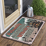 3NH. Neighborhood Witch (Doormat) Doormat mockup 3