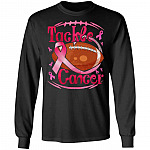 2KNG. Tackle Cancer hoodie, Black, Long Sleeve 2KNG. Tackle Cancer hoodie, Black, Long Sleeve