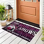 2P. Comfy murder Doormat mockup 8