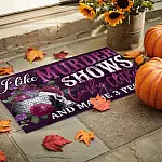 2P. Comfy murder Doormat mockup 9