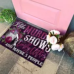 2P. Comfy murder Doormat mockup 4
