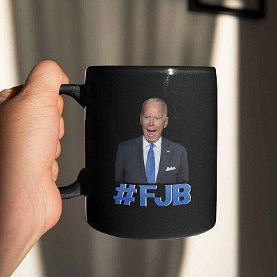 Alternative view of FJB Pro America Funny Political Biden Coffee Mug - Beer Stein - Water Bottle - Color Changing Mug