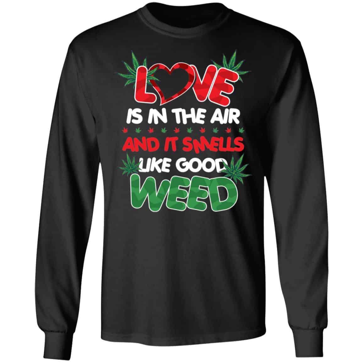 weed 2, Black, Long Sleeve weed 2, Black, Long Sleeve