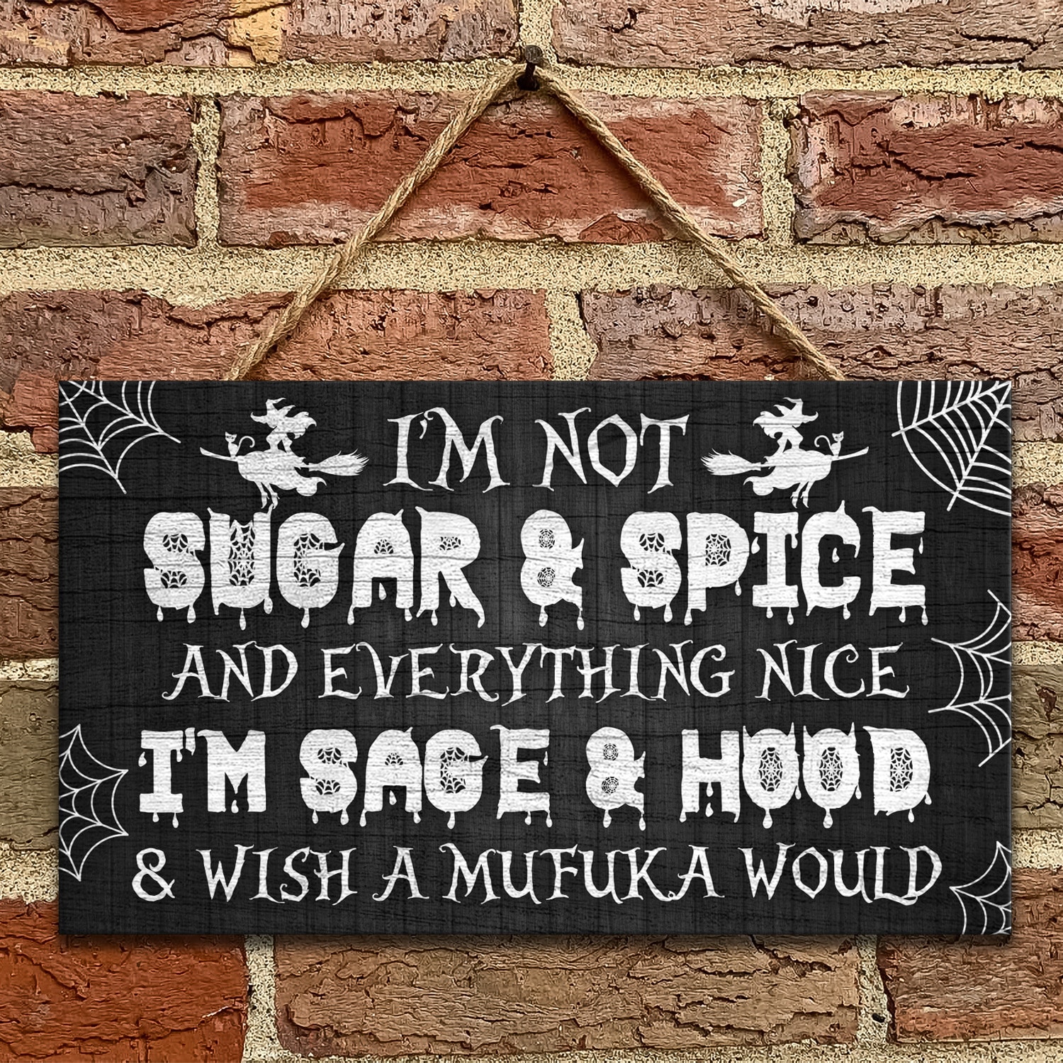 4Th. Not Sugar and Spice Door Sign (5) Mockup 9