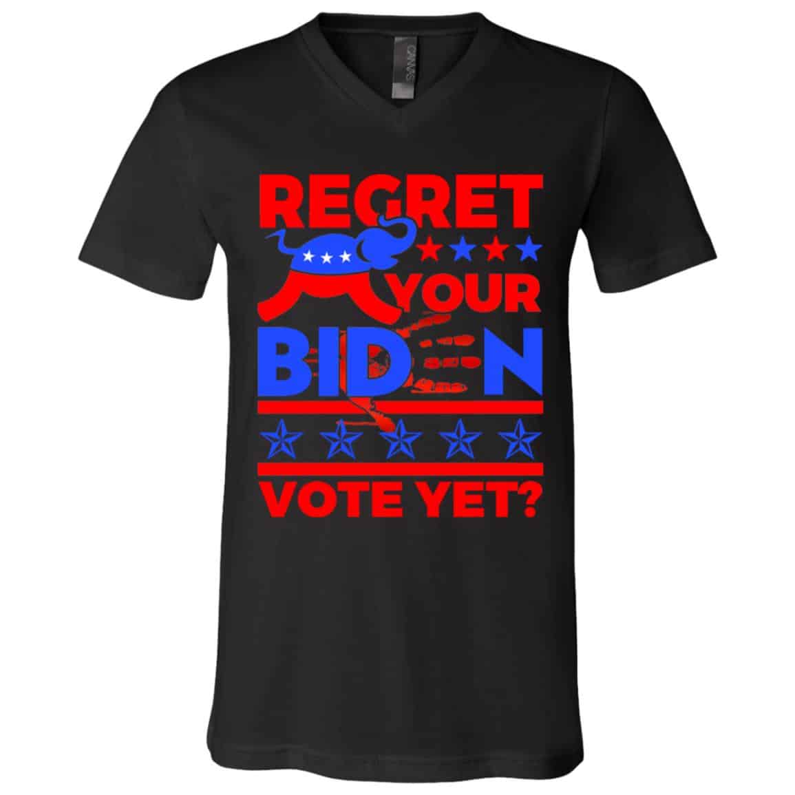 dark, Black, V-Neck T-Shirt