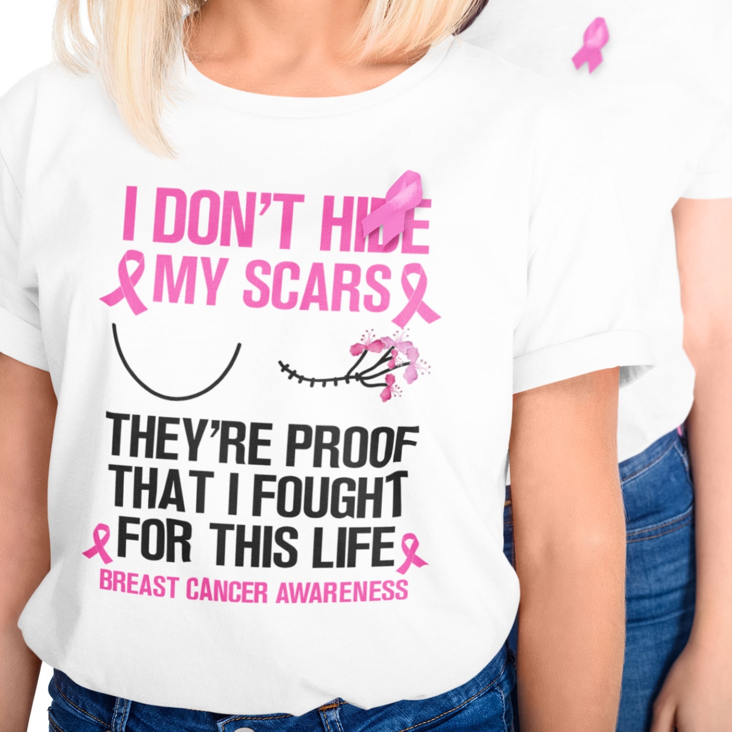 8VT. I Don't Hide My Scars Breast Cancer mk1