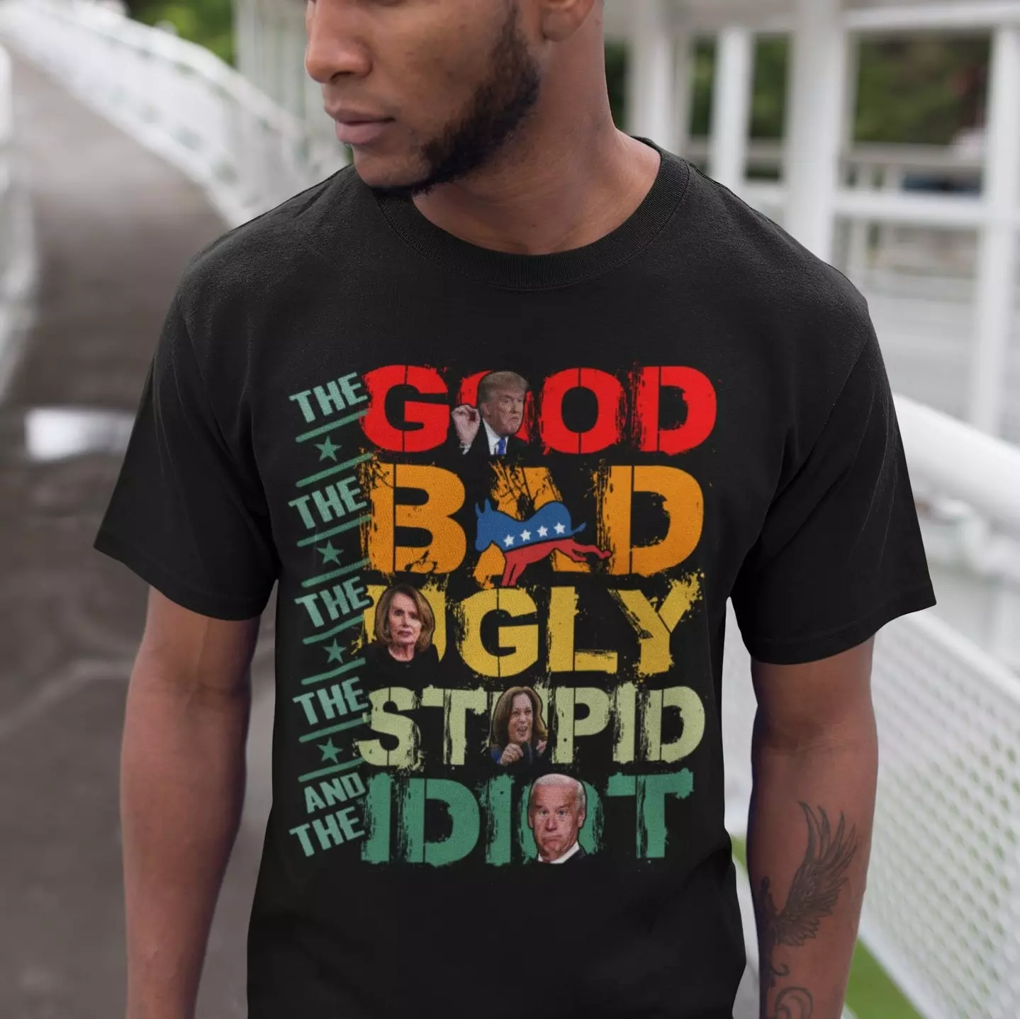 1VT. UU TIEN The Good The Bad And The Idiot_tee-mk1