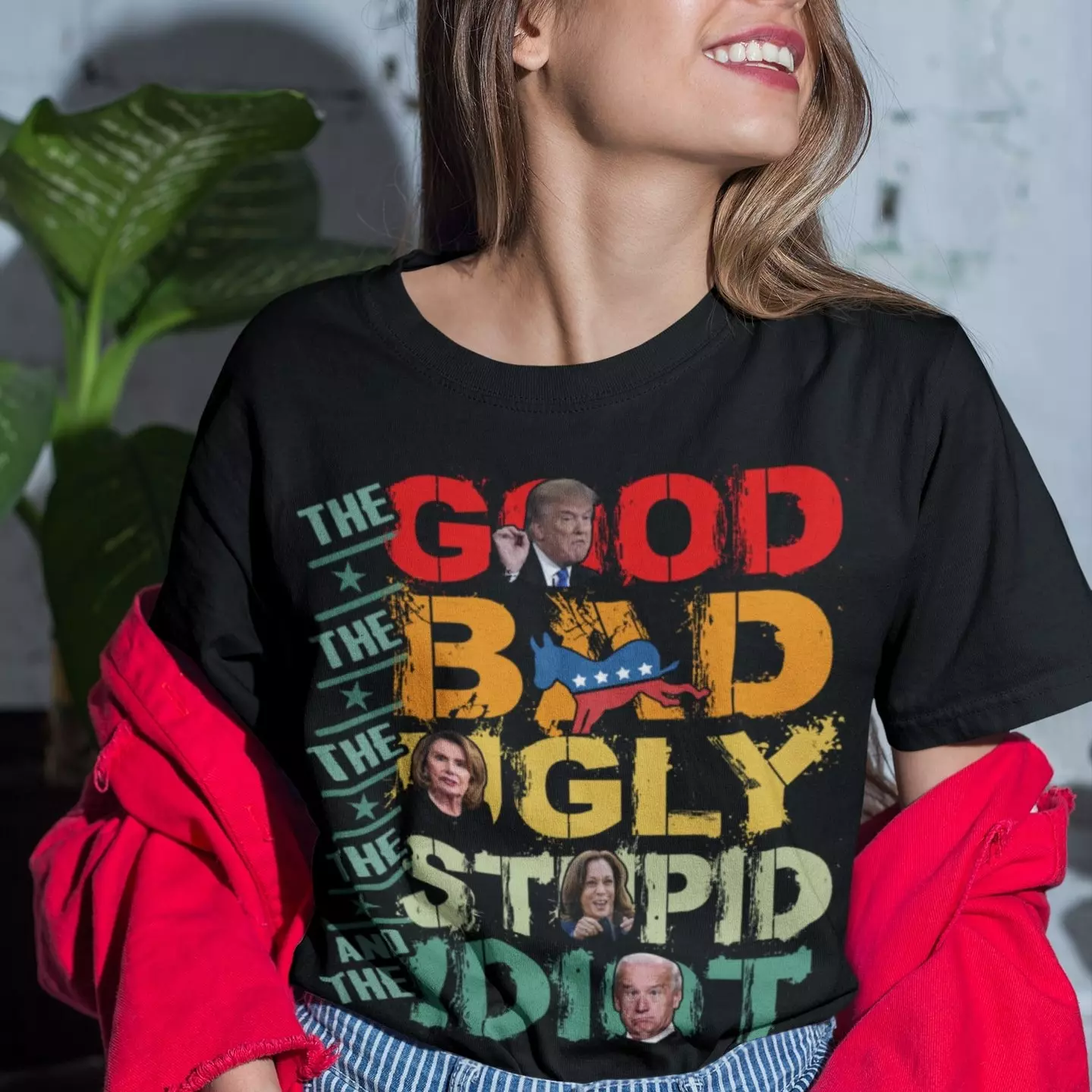 1VT. UU TIEN The Good The Bad And The Idiot_tee-mk2